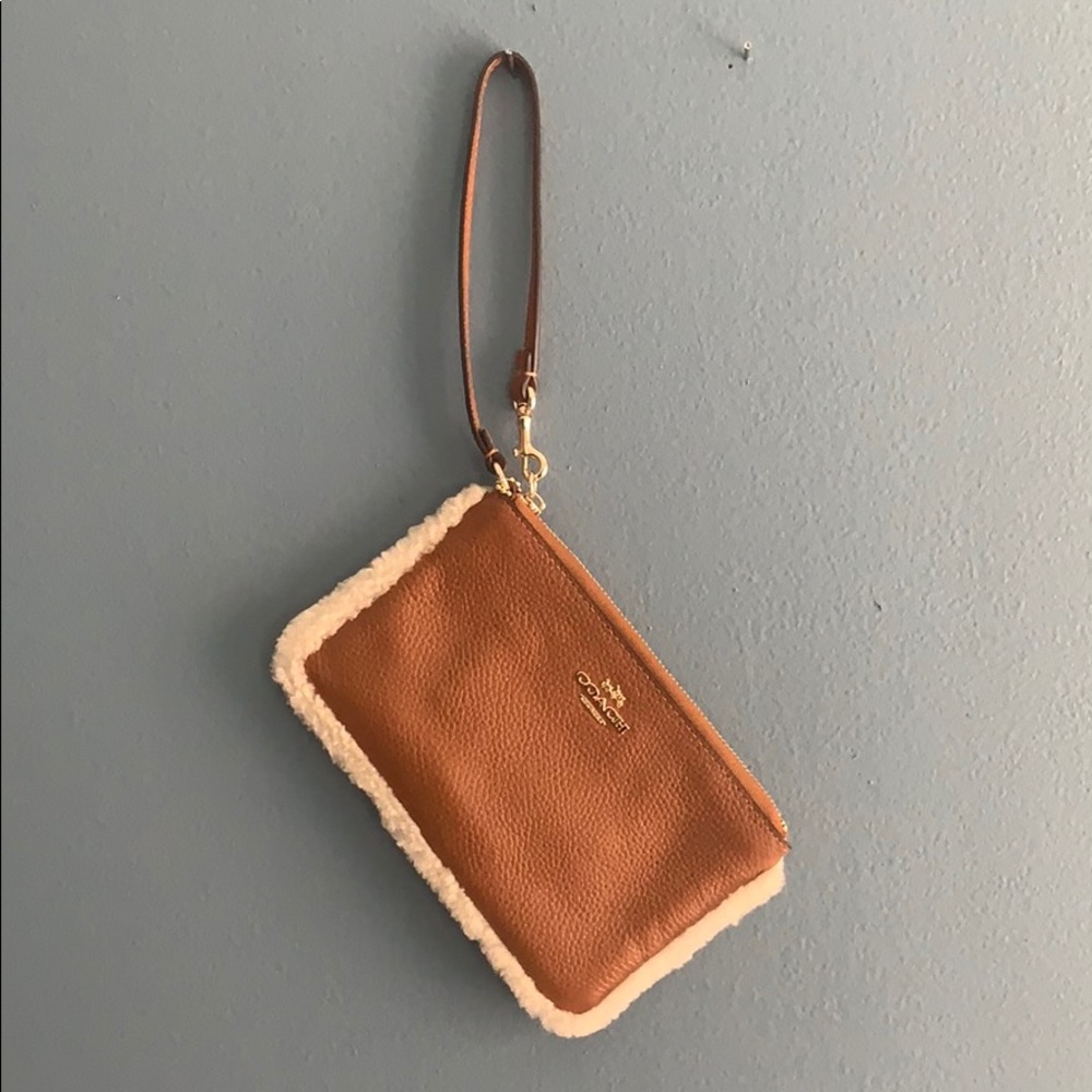 Coach wristlet bag